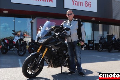 Yamaha Tracer MT 09 de Laurent chez Yam 66 à Perpignan