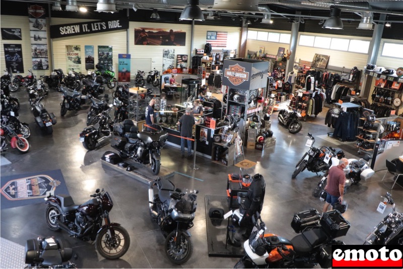 harley davidson avignon 1200 m2 consacres a la marque americaine