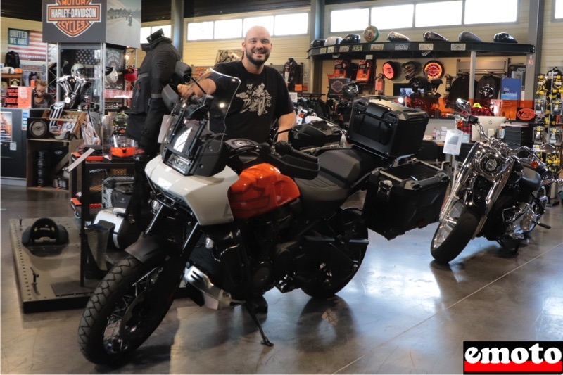 Entretien avec Thibault, chez Harley-Davidson Grand Avignon, thibault harley davidson avignon avec la pan america 1250 s