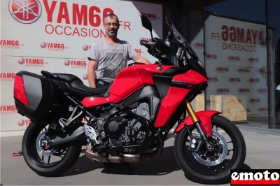 Yamaha Tracer 9 GT de Pascal chez Yam 66 à Perpignan