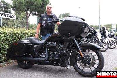 Harley-Davidson Road Glide de Daniel chez Macadam Moto
