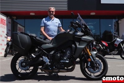 Yamaha Tracer 9 GT de Rémi chez Yam 66 à Perpignan