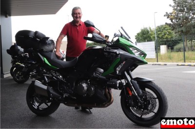 Kawasaki Versys 1000 SE de Daniel à Dole dans le Jura