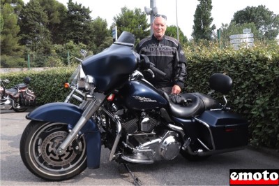 Harley-Davidson Street Glide de Daniel chez Macadam Moto