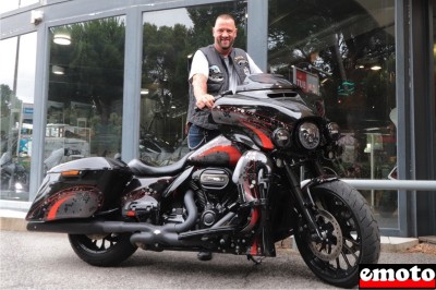 Harley-Davidson Street Glide Special de René à Macadam Moto