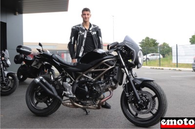 Suzuki SV 650 d'Antoine chez Suzuki Motos Box 39 à Dole