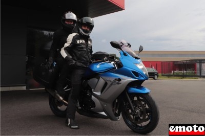 Suzuki GSXF 650 de Damien chez Suzuki Motos Box 39 à Dole