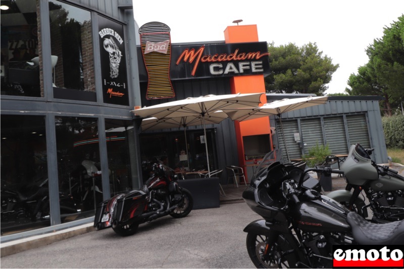 Podcast : Racontez-nous vos Harley-Davidson chez Macadam Moto, macadam cafe lieu d echange chez macadam moto harley davidson a montpelier