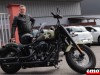 Harley-Davidson Slim S Military de Gaëtan chez H-D Annecy