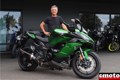 La Kawasaki Ninja 1000 SX d'Eric à Dole dans le Jura