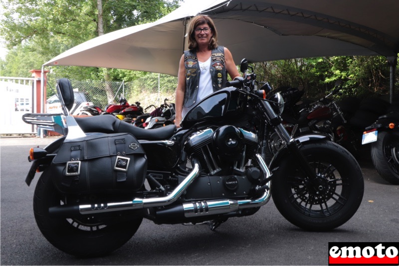 Harley-Davidson Forty Eight A2 de Sylvie chez H-D à Annecy, harley davidson forty eight a2 de sylvie chez h d a annecy