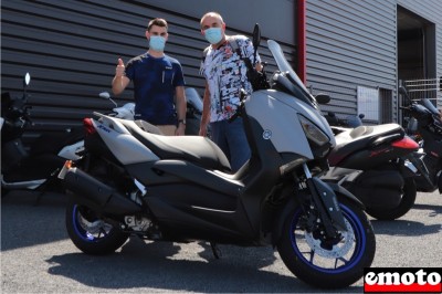 Yamaha XMax 300 de Florent chez New Bike à Sète