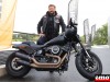 Harley-Davidson Fat Bob de Christophe chez H-D à Quimper