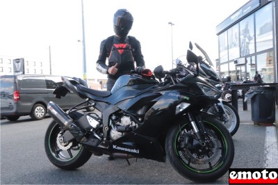 Kawasaki ZX6R d'Alexis à La Ville du Bois en Essonne