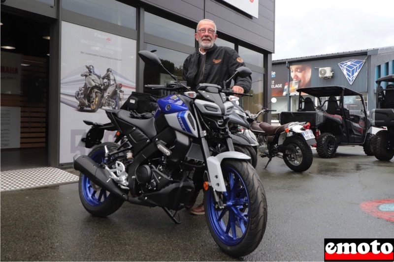 Yamaha MT 125 de Patrick chez Gazon Motos à Royan, yamaha mt 125 de patrick chez gazon motos a royan