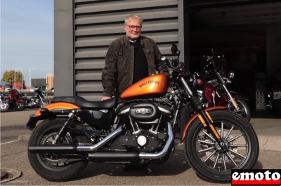 Harley-Davidson Sportster Iron 883 de Benoit, H-D Strasbourg