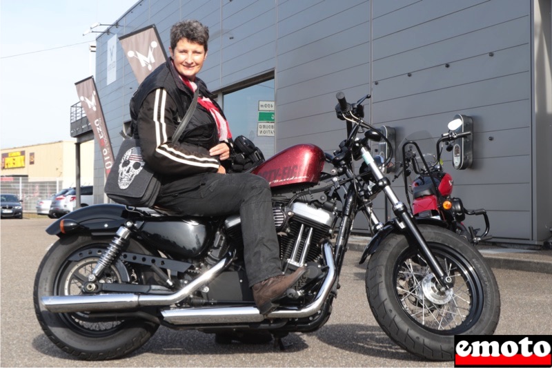 Harley-Davidson Forty Eight d'Ondina chez H-D Strasbourg, harley davidson forty eight dondina chez h d strasbourg