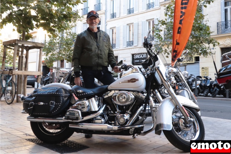 Harley-Davidson Softail Heritage de Philippe, à HD Massilia, harley davidson softail heritage de philippe a hd massilia