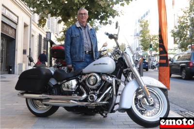 Harley-Davidson Deluxe de Jean-Paul chez H-D Massilia