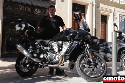 Harley-Davidson Pan America de Julien chez H-D Massilia