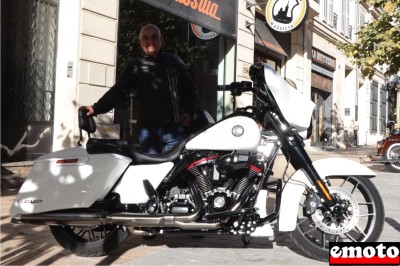 Harley-Davidson Street Glide CVO de Samuel à H-D Massilia