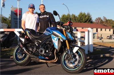 Suzuki GSXS 1000 de Sébastien chez X Trem Bikes à Chaumontel