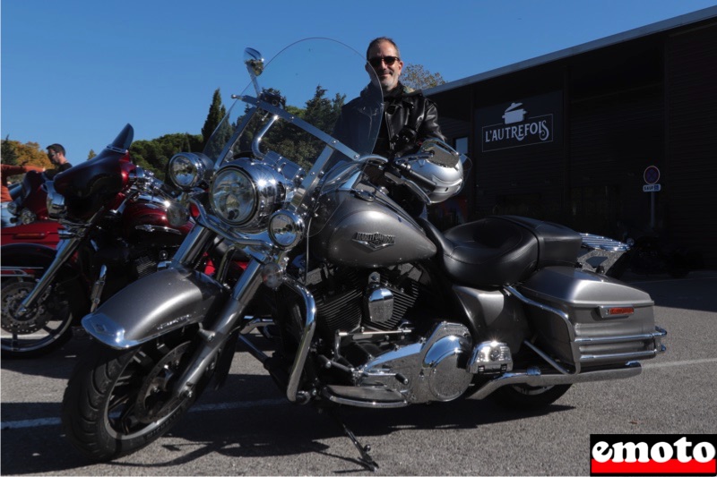 Harley-Davidson Road King de Gilles à H-D Salon de Provence, harley davidson road king de gilles a h d salon de provence