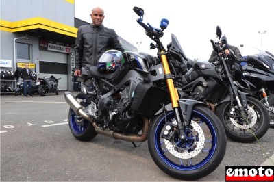 Yamaha MT 09 SP de Fabrice chez Yam Center à Mérignac