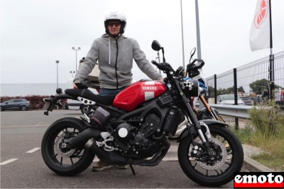 Yamaha XSR 900 de Franck chez Yam Center à Mérignac