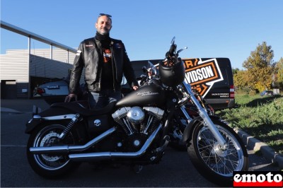 Harley-Davidson Street Bob de Thierry, H-D Salon de Provence