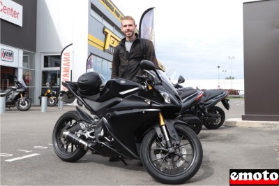 Yamaha YZF R 125 de Henri chez Yam Center à Mérignac