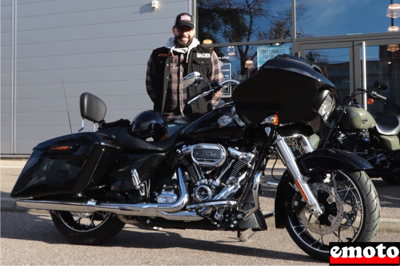 Harley-Davidson Road Glide d'Antoine chez H-D Saint Etienne, harley davidson road glide dantoine chez h d saint etienne