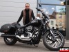 Harley-Davidson Sport Glide de Cyril chez H-D Saint Etienne