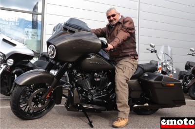 Harley-Davidson Street Glide CVO de Georges à H-D St Etienne