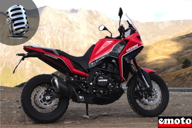 Podcast : essai Moto Morini XCape 650, podcast moto morini xcape 650