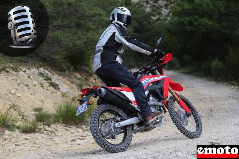 Podcast : Essai Honda CRF 300 L, podcast essai honda crf 300 l