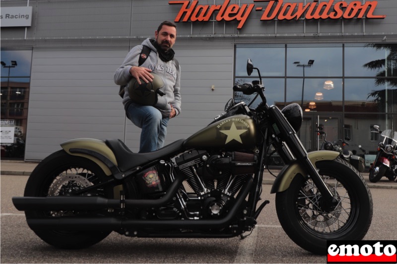 Harley-Davidson Softail Slim S de Pierre chez H-D St Etienne, harley davidson softail slim s de pierre chez h d st etienne