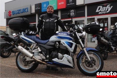 Suzuki GSX 1400 d'Antero chez Motos Schumpp à Eckbolsheim