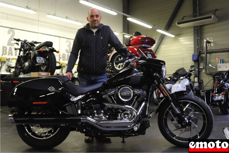 Harley-Davidson Sport Glide de José chez H-D Saint Etienne, harley davidson sport glide de jose chez h d saint etienne