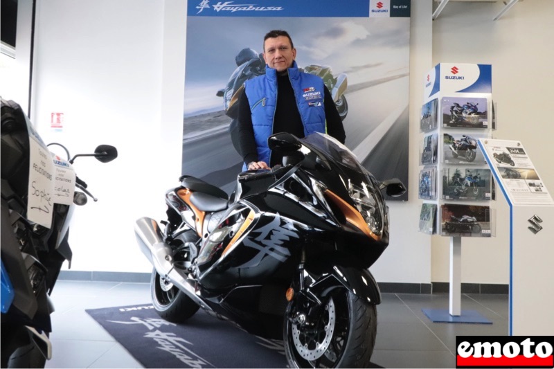 Entretien : Eric de Suzuki chez Motos Schumpp à Eckbolsheim, eric de suzuki chez motos schumpp a eckbolsheim