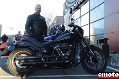 Harley-Davidson Low Rider S de Philippe chez HD Orléans