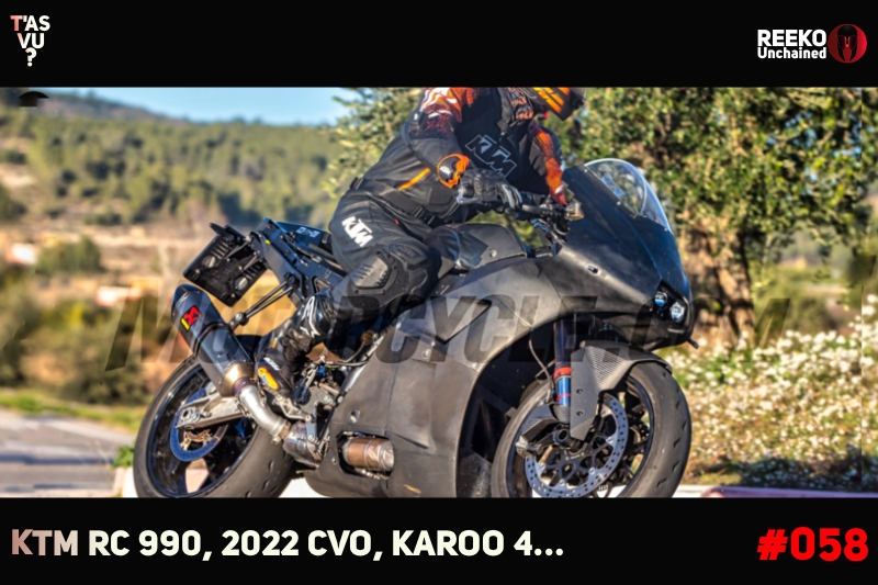 CVO 2022, Metzeler Karoo 4 et KTM RC 990 : vidéo Reeko 59, cvo 2022 michelin karoo 4 et ktm rc 990 video reeko 59