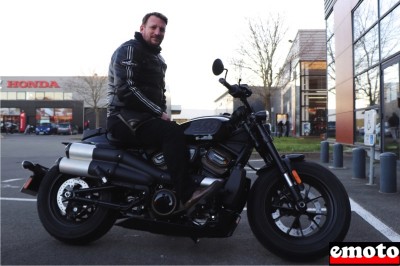 Harley-Davidson Sportster S d'Alexandre chez HD Orléans