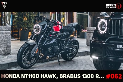 Brabus 1300 R, KTM E-Duke et Honda CB1100 Hawk, vidéo Reeko