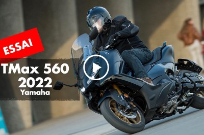 Essai vidéo Yamaha TMax 2022, Tech Max 560