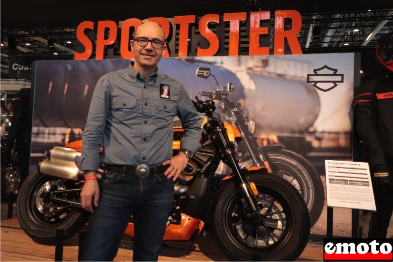 Christophe Couet : Bilan et actus Harley-Davidson en 2022, christophe couet directeur general harley davidson france au salon de lyon