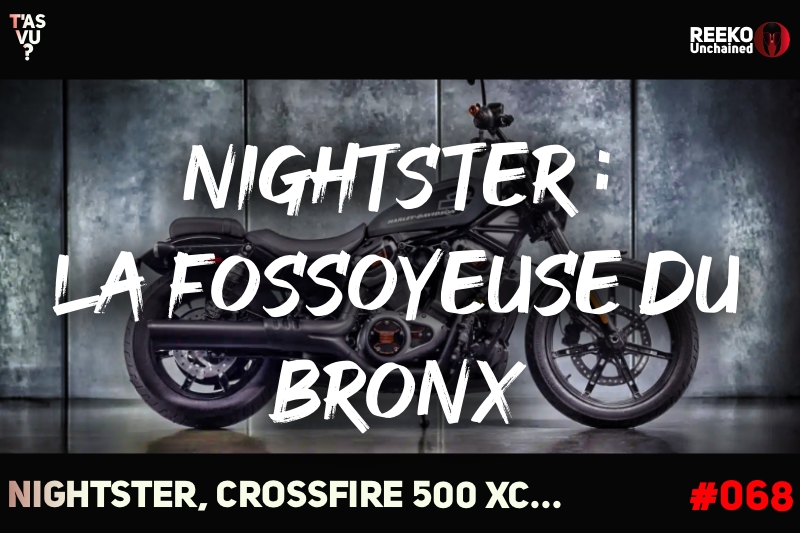 Brixton XC, Yamaha bio, HD Nightster : vidéo Reeko Unchained Brixton XC, Yamaha bio, HD Nightster : vidéo Reeko Unchained