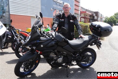 Suzuki V Strom 650 XT de Christophe à Ametys Moto à Roques