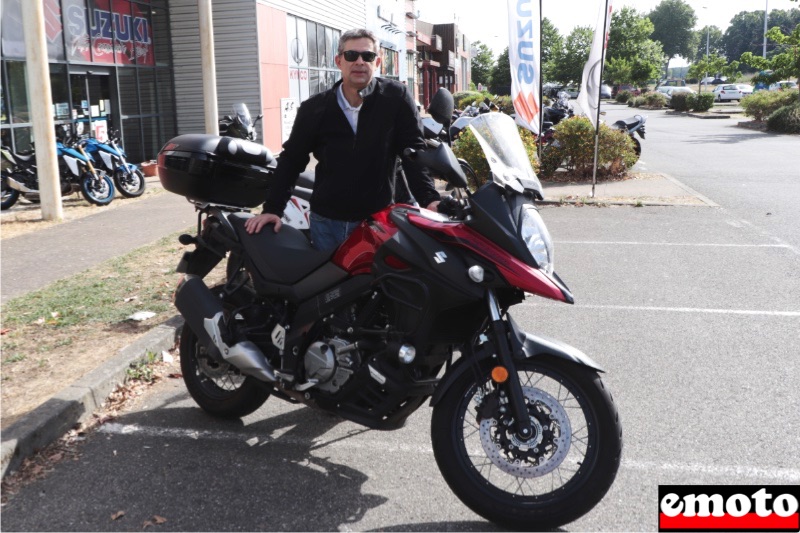 Suzuki V Strom 650 de Frédéric chez Ametys Moto Service, suzuki v strom 650 de frederic chez ametys moto service