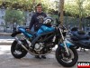 Suzuki SV 650 de Louis chez Action Bike à Paris